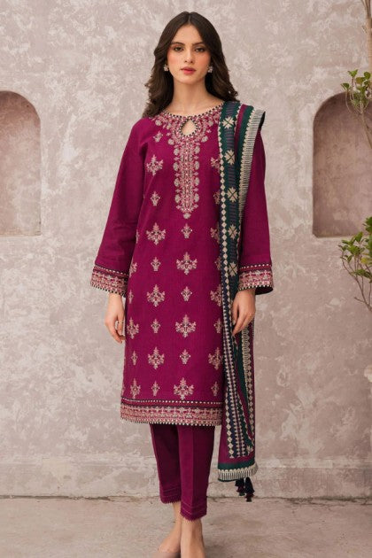 JAZMIN– Luxury Embroidered 3-Piece in Lawn unsticed -3