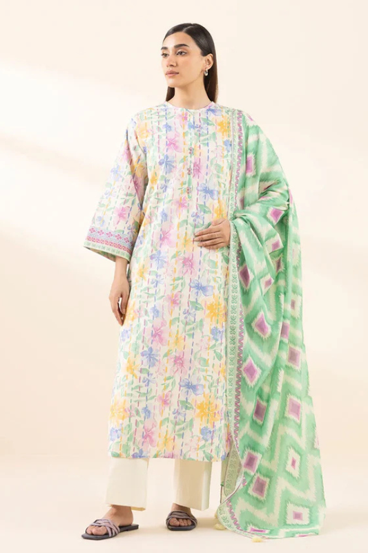 SAPPHIRE 3 Piece Printed Unstitched Suite SA-01