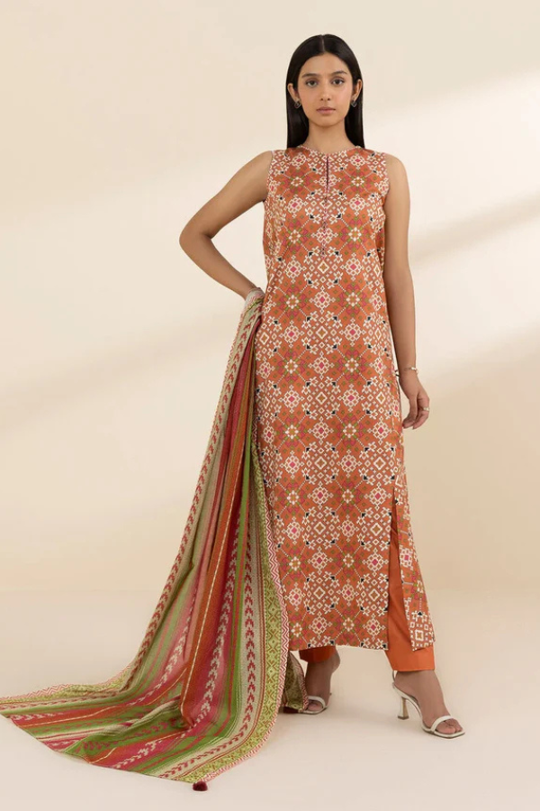 SAPPHIRE 3 Piece Printed Unstitched Suite SA-02