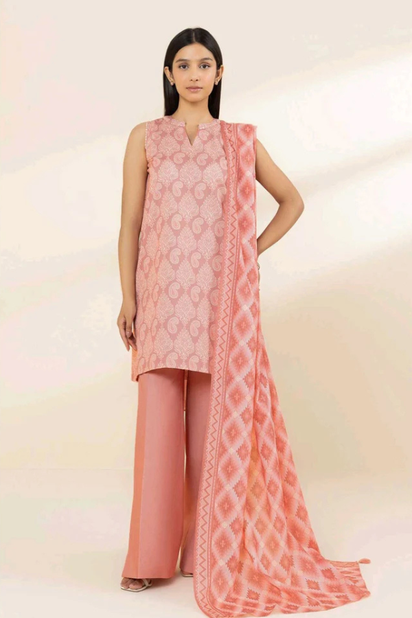 SAPPHIRE 3 Piece Printed Unstitched Suite SA-03