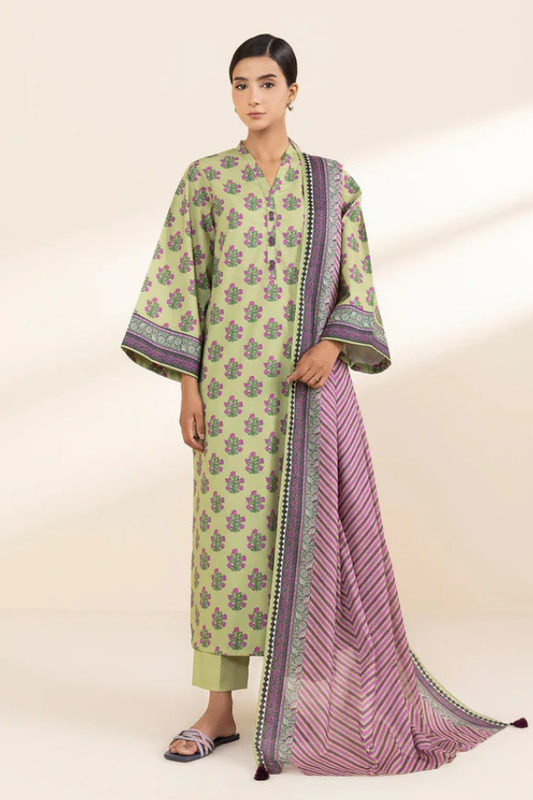 SAPPHIRE 3 Piece Printed Unstitched Suite SA-07