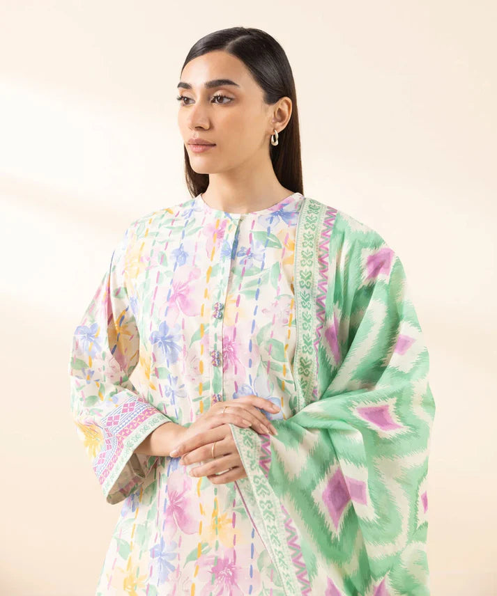 SAPPHIRE 3 Piece Printed Unstitched Suite SA-01