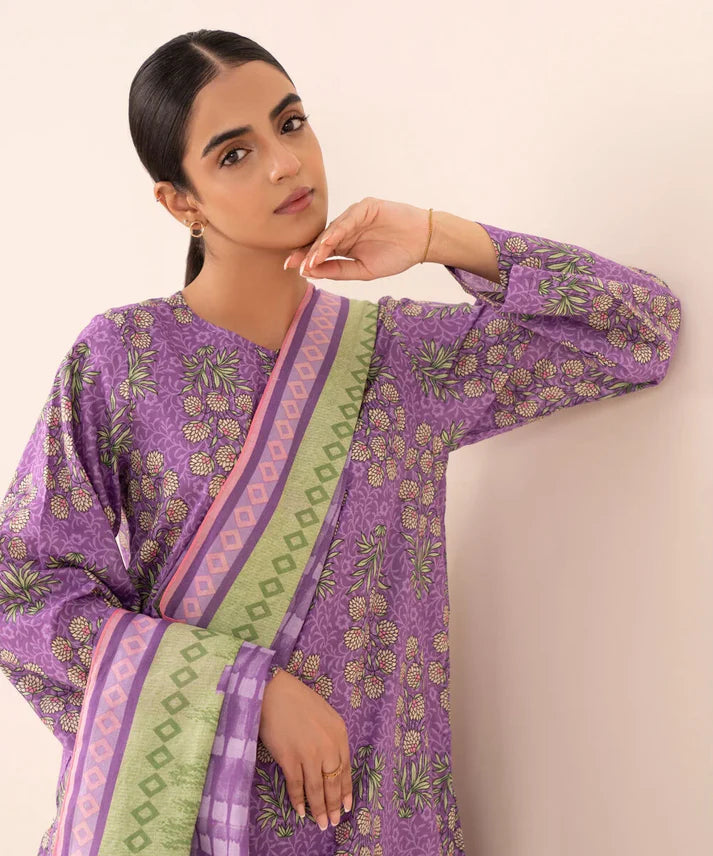 SAPPHIRE 3 Piece Printed Unstitched Suite SA-04